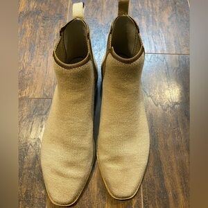Rothy’s Tan merino ankle boots